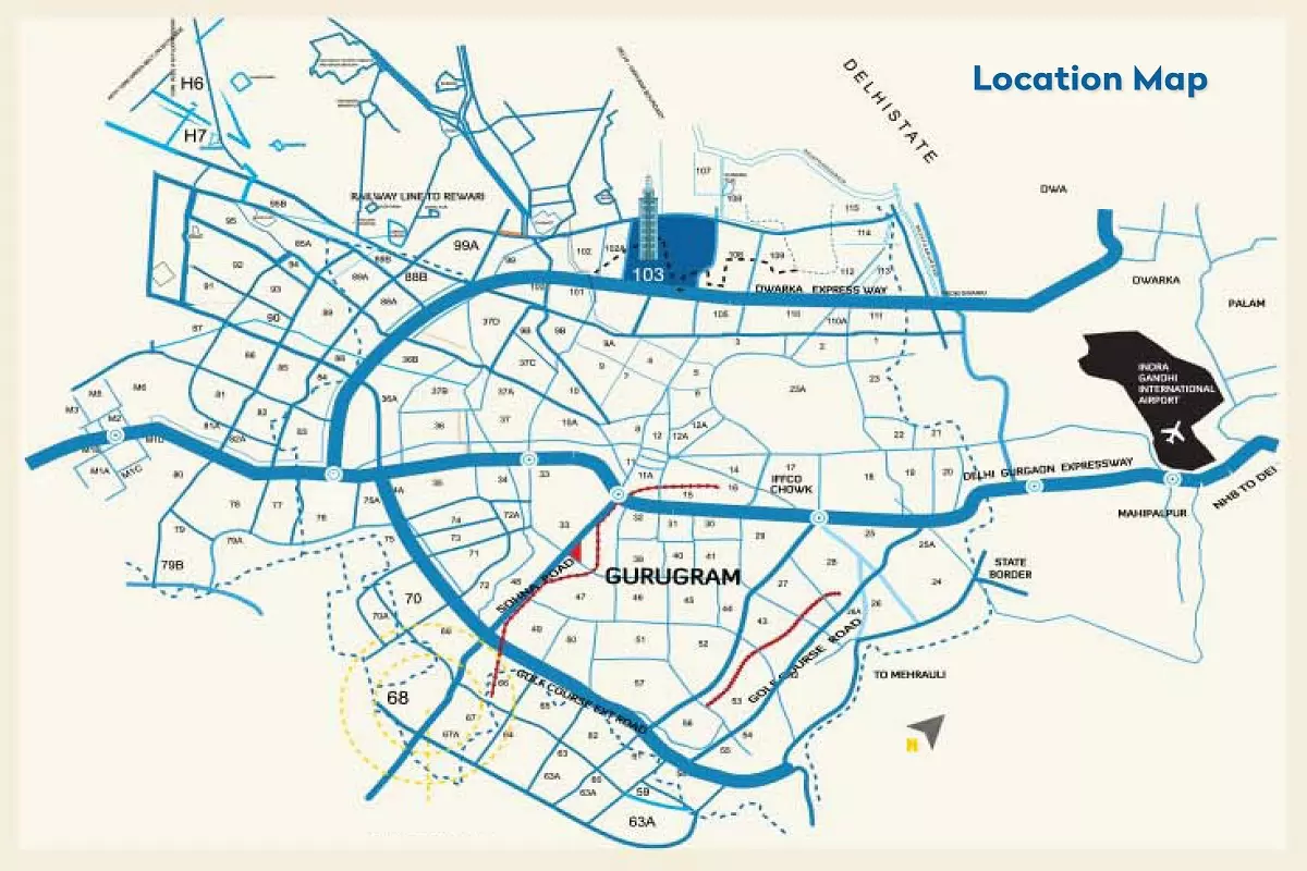HCBS Auroville Location Map