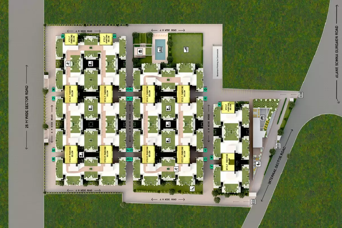 arete our homes sohna site plan