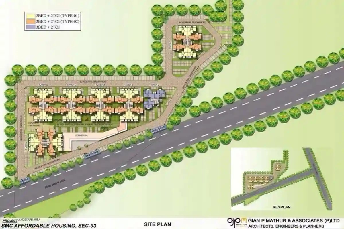 grand iva sector 103 site plan