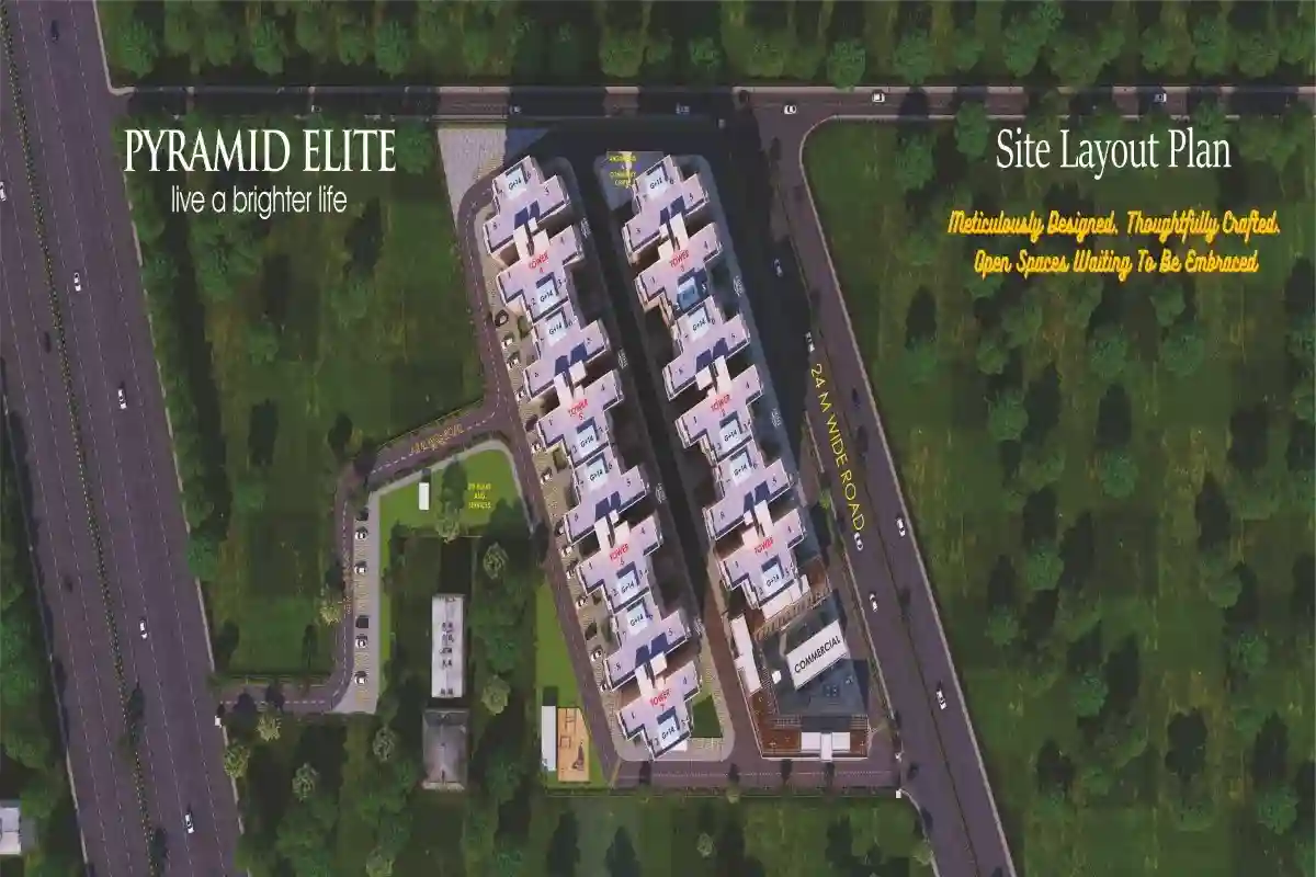 pyramid elite sector 86 gurgaon site plan